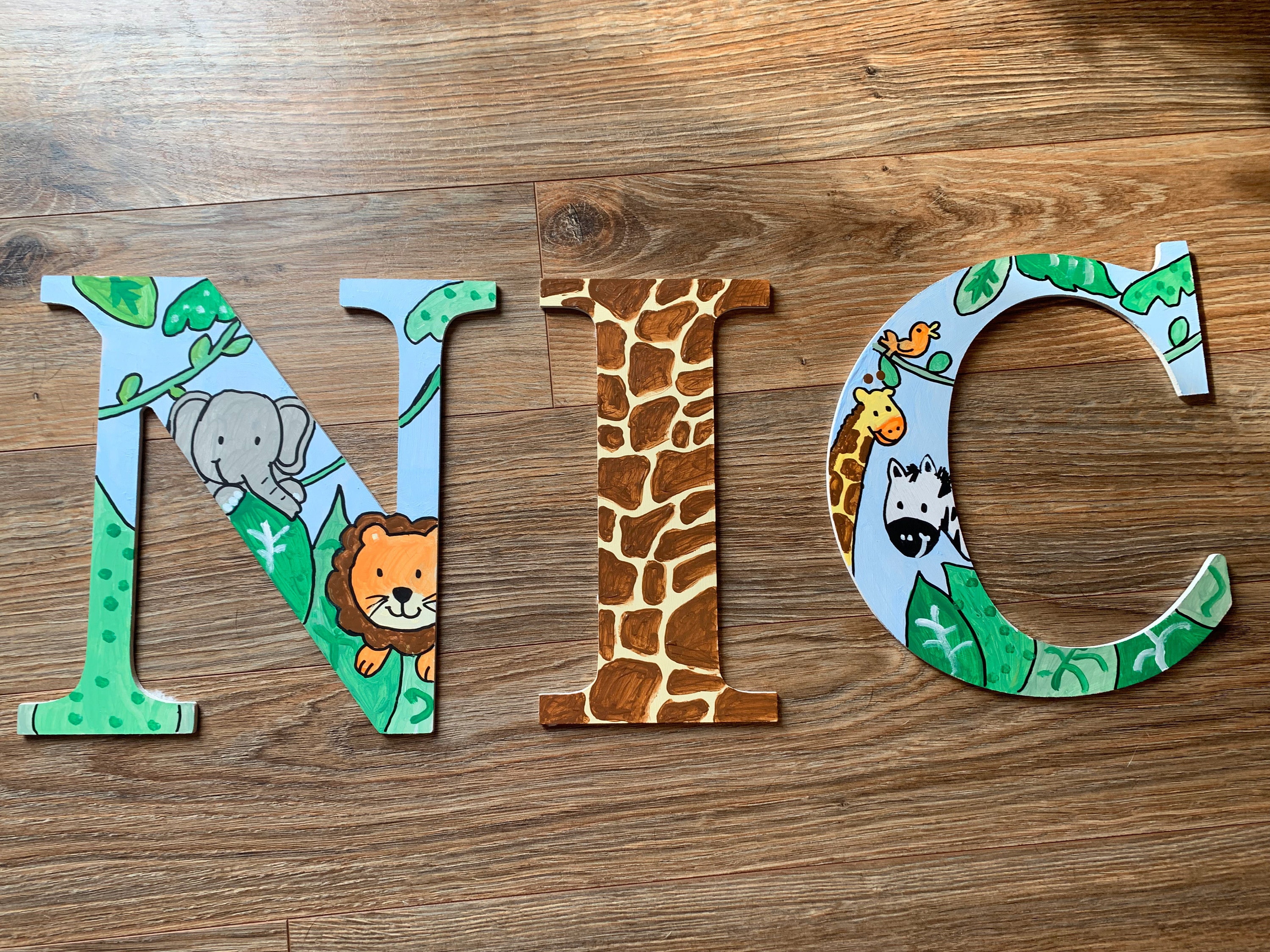 Nursery letters Etsy