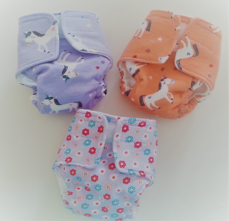 reusable baby doll diapers