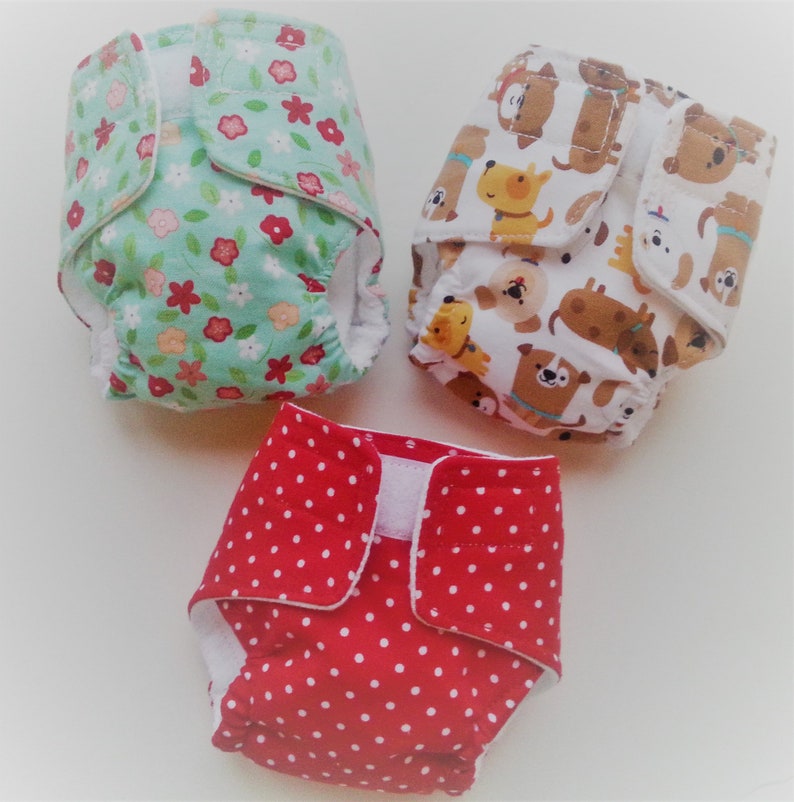 reusable baby doll diapers