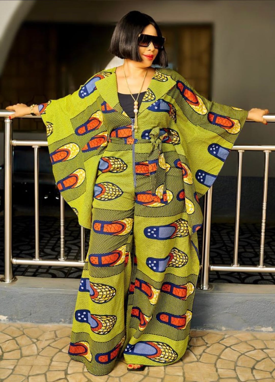 Wide Leg Ankara Women Jumpsuit, African Print Butterfly Romper, Plus Size Nigeria Women Dress Outfit, Wax Cotton Party Wedding Pant Suit - Etsy