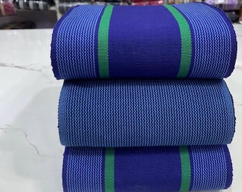 3 Bundles of Vintage Mix & Match Aso-Oke, Hand Loomed Nigeria Yoruba Fabric, Colorful Africa Ethnic Material, Ipele Iro Bubu Fila Cloth