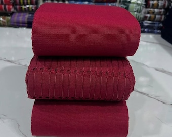 Hand Loomed Aso Oke Fabric Bundle: Nigerian Yoruba Wedding Attire