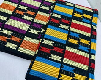 Handwoven Akwete Aruru Fabric, Traditional Igbo Geometric Textile, African Cotton Cloth