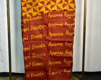Custom Adire Fabric, Batik Dyed, Nigerian Asoebi, Cotton or Brocade