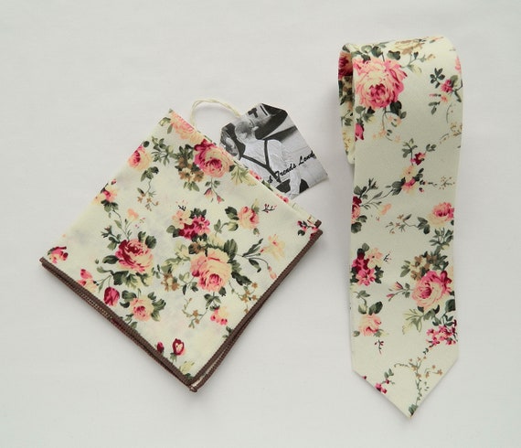 Floral Pocket Square