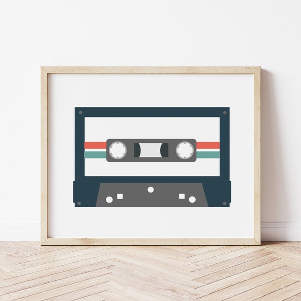 Cassette Tape Art Etsy