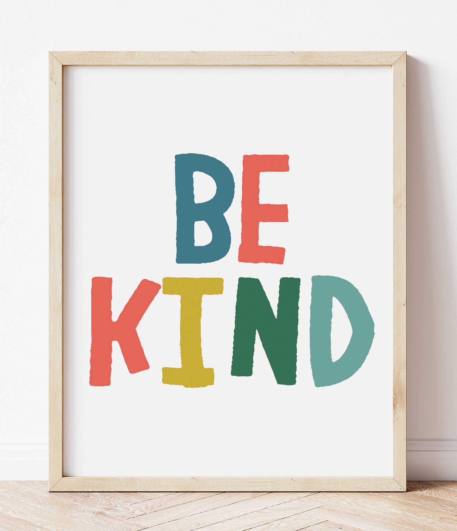 Be Kind Wall Art - Be Kind Art Print - Be Kind Printable