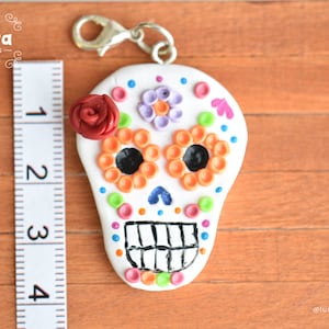 Charm Necklaces Calavera (catrina, dia de muertos)
