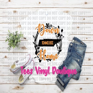 Down Home Tennessee Sublimation PNG File