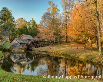 Mabry Mill on the Blue Ridge  Parkway, Fine Art Print, Jimmy Pappas Photography