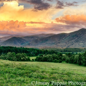 Cades Cove Overlook #2, Smoky Mountains, Fine Art Print, Jimmy Pappas Photography