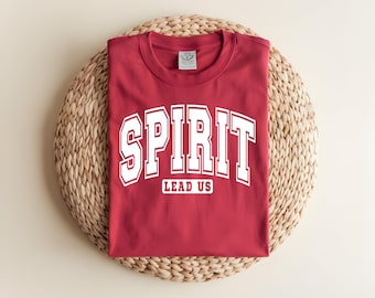 Spirit Lead Us Sport SVG, Christian T-Shirt Design (Digital Download)