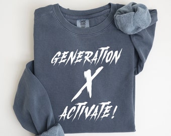 Generation X Activate (svg, png, eps, dfx) (Digital Download)