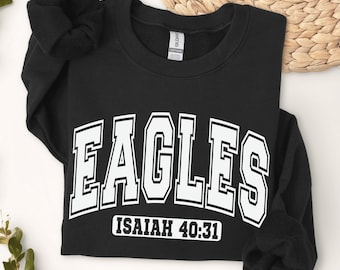 Águilas deportivas SVG, Fe SVG, Biblia SVG, Cristiano SVG, Dios SVG, Jesús SVG, Versículo bíblico SVG, Cricut svg, PNG, Descarga digital