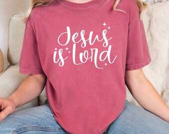 Jesus is Lord SVG | Christian Faith Design (Digital Download)