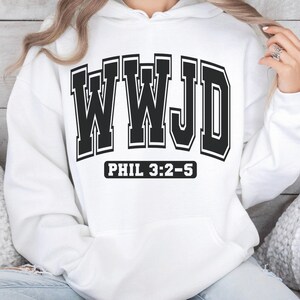 WWJD Christian SVG, Jesus Scripture (digital Download) - Etsy