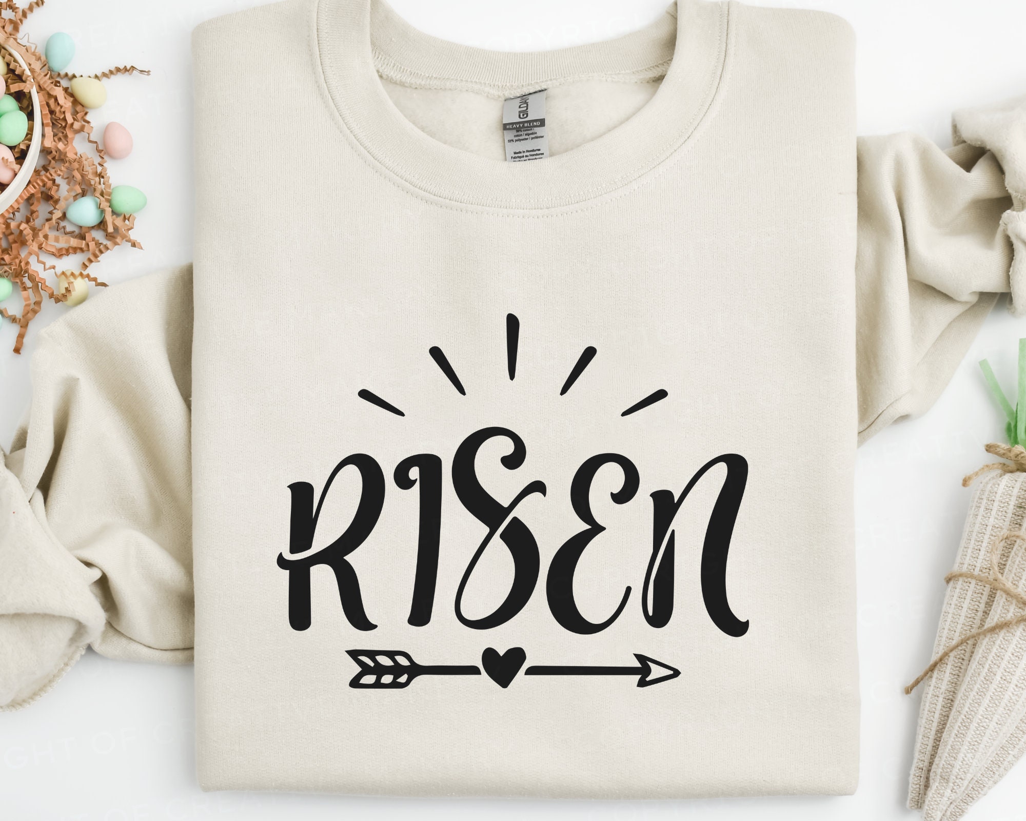 Risen SVG, Easter SVG, Jesus Svg, Faith Svg, Christian Svg, Tshirt Svg ...
