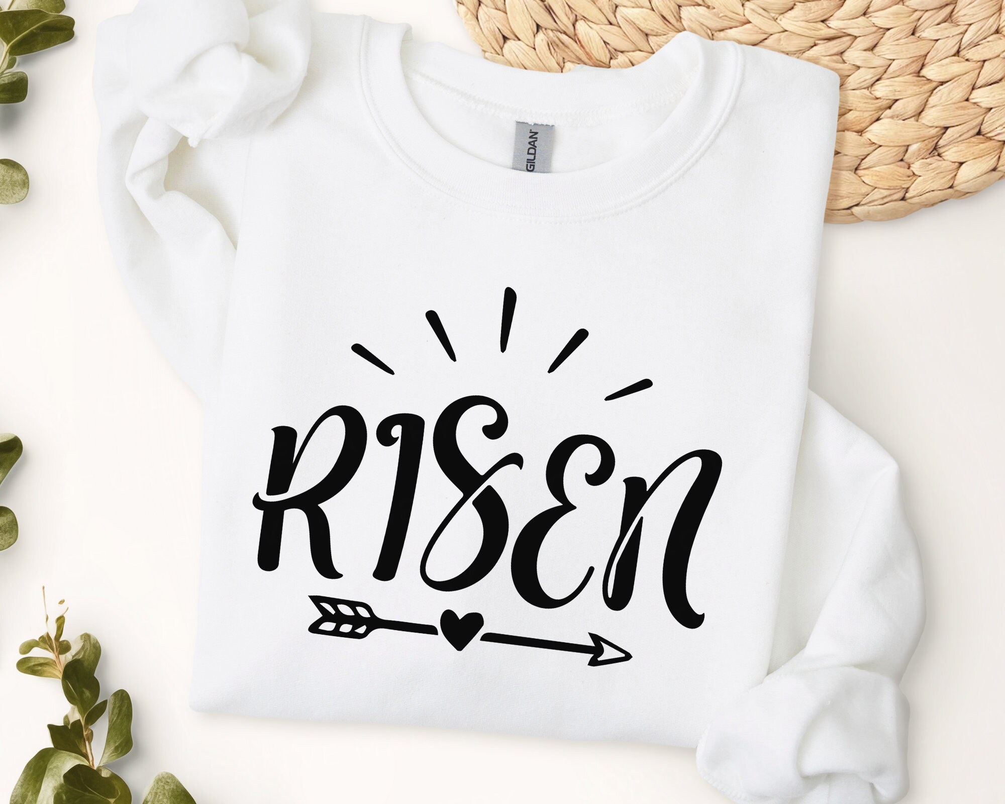 Risen SVG, Easter Christian Cut File (digital Download) - Etsy