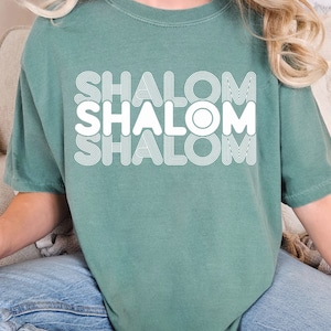 Shalom PNG, TShirt png, Silhouette png, DTF Print File | Sublimation | PNG Transfer Design | Peace png , Digital Download