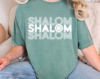 Shalom Christian SVG, Peace T-Shirt Design (Digital Download)
