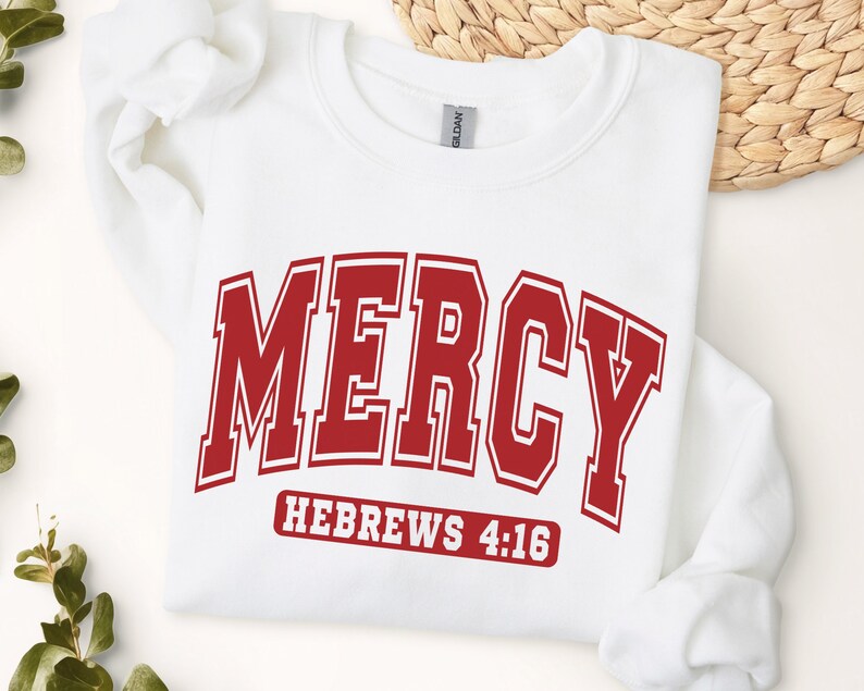 Mercy Cut Out Mercy Sport SVG, Jesus Faith Christian Cut File (digital Download) - Etsy