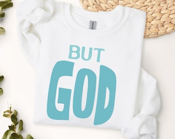 But God SVG, Christian Faith Bible Verse Svg (Digital Download)