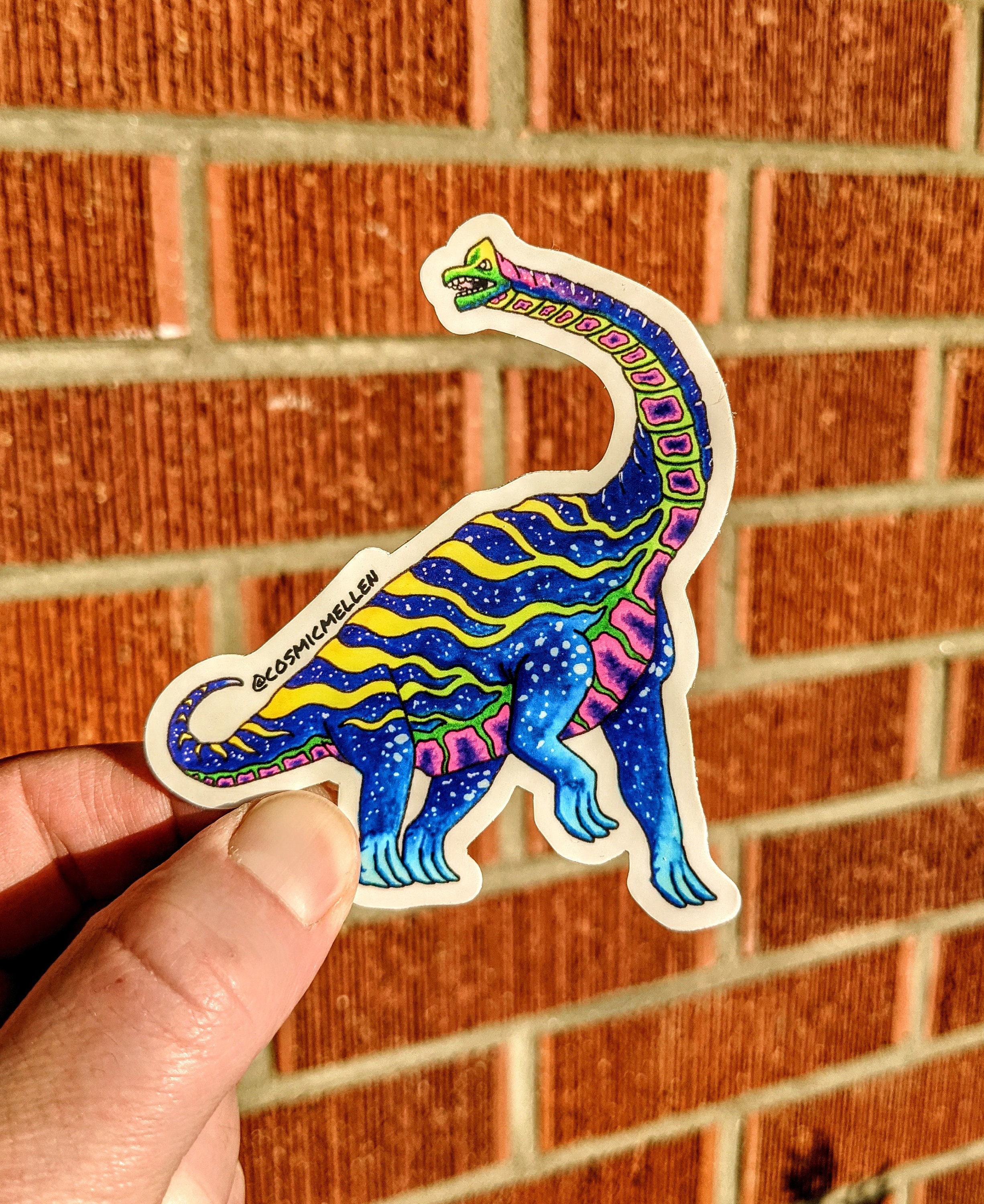 Insectosaurus Sticker Sticker | Brachiosaurus Sticker | Dinosaur Sticker | Car Sticker ...