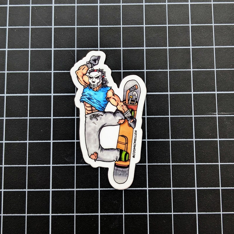 Patsy Jones Helmet Sticker Casey Jones - Etsy