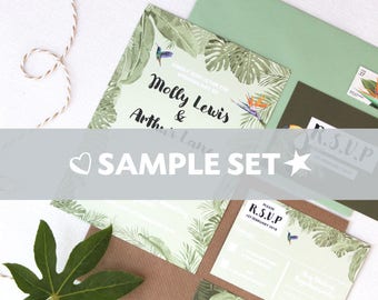 Beach Wedding Invitation Etsy
