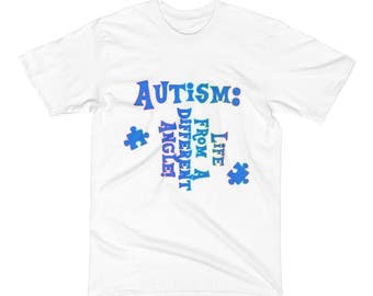 Autism Shirt - Autism Tshirt - Aspergers Shirt - Blue Autism Shirt - Light It Up Blue - Puzzle Piece Shirt - Autism Awareness - Kids Shirts