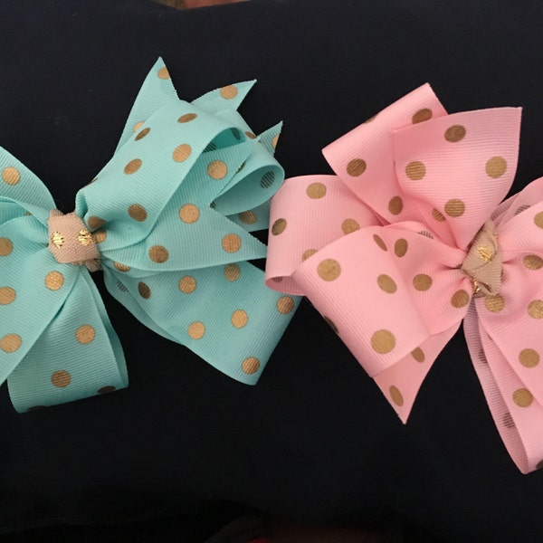 Hair bow - Hair Clip - Girls Hair bows - Hairbows - Baby hair bows - Hair bow set - Bows - Big bows