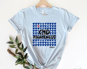 Youth CHD Awareness Shirt - Congenital Heart Defect Awareness Shirt - 1 in 100 CHD Awareness Shirt - CHD Heart Shirt -