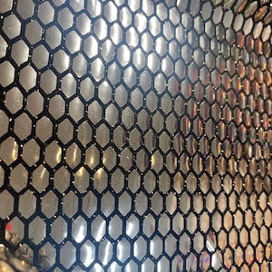 New Gold Dragon Foil or  Reptile Scales Print Sold by the Yard (La20Fabrics)