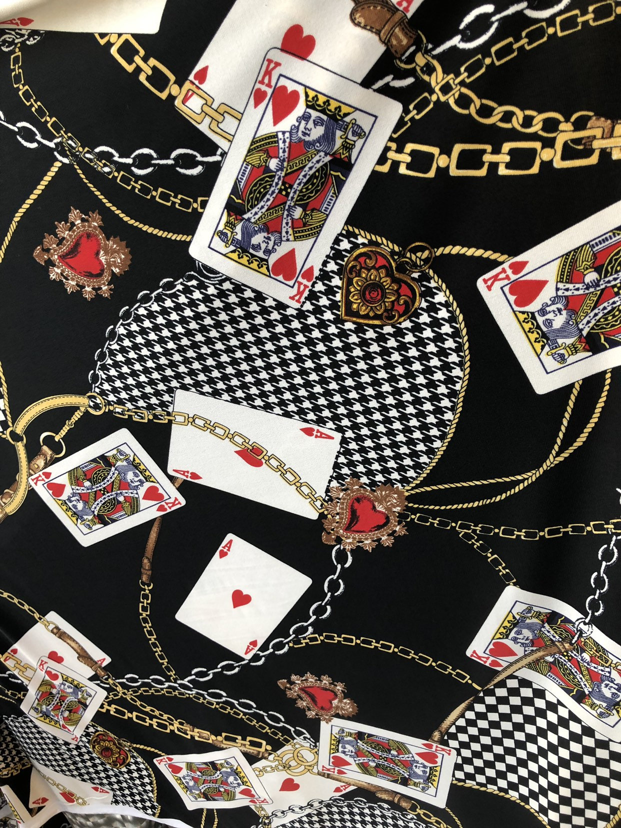 Vintage Gucci Horse Bridle Navy and Gold Playing Cards - Set of 3 Decks