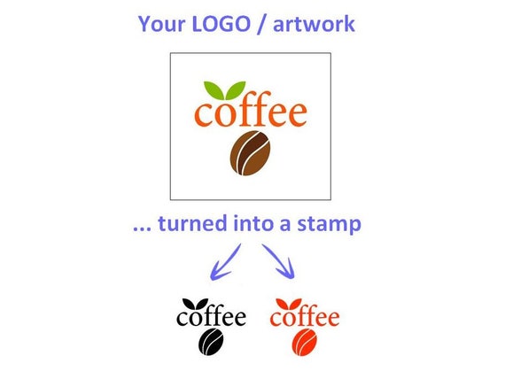 Loyalty Rubber Stamp, Mini Stamp, Logo Stamp, Custom Stamp