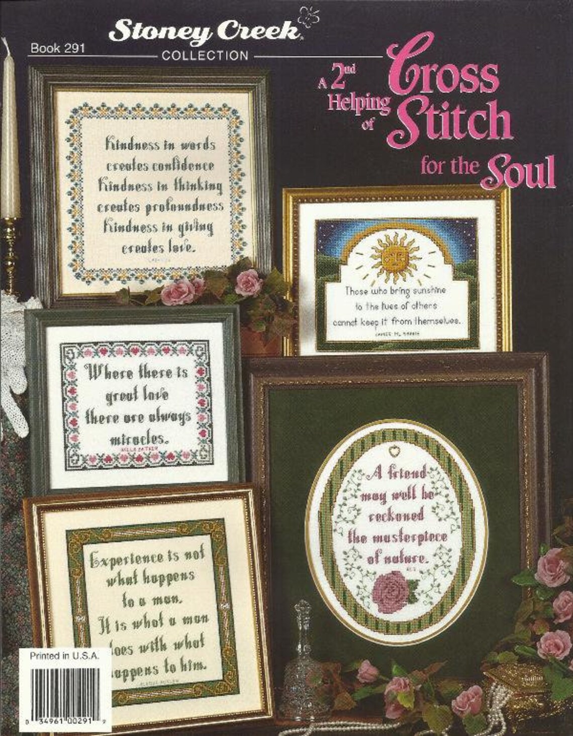 CROSS STITCH for the SOUL Cross Stitch Pattern Book from Etsy