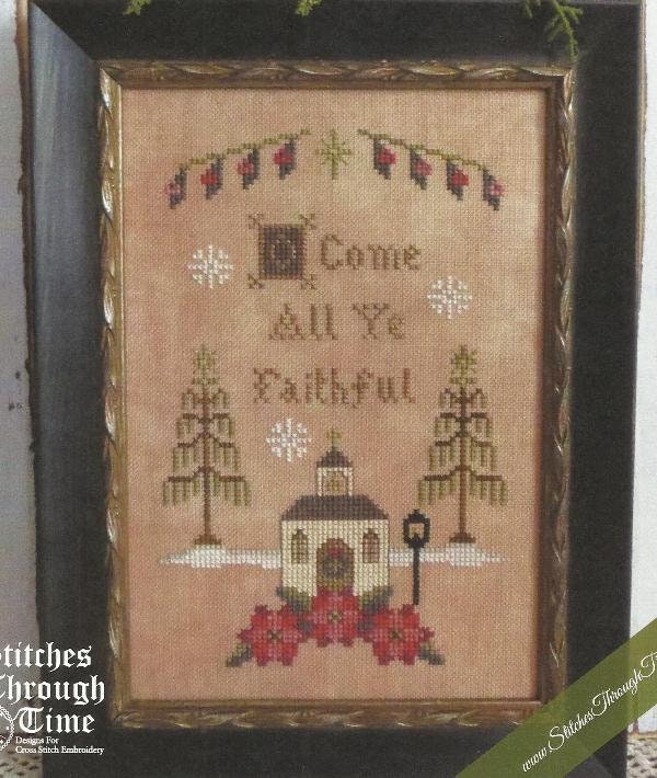 PDF INSTANT DOWNLOAD Christmas Cross Stitch Pattern Come Ye - Etsy