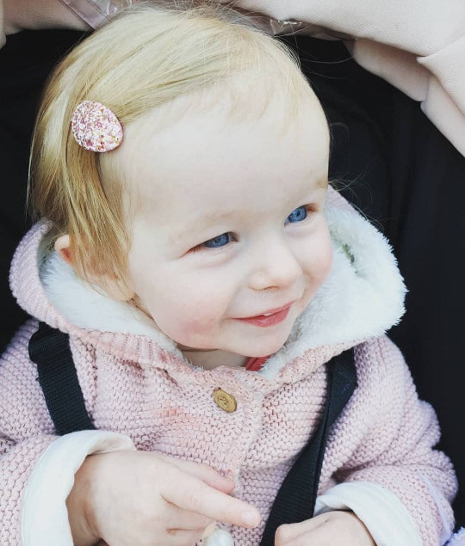 Covered Snap Clips Baby Hair Clips Baby Fringe Clip Toddler Etsy UK
