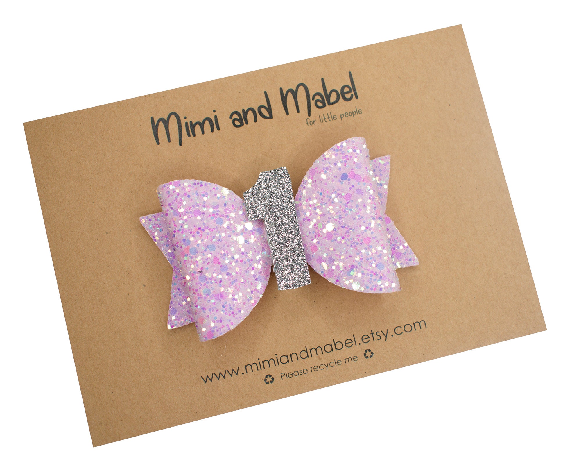 First Birthday Hair Bow First Birthday Headband Cake Smash Etsy