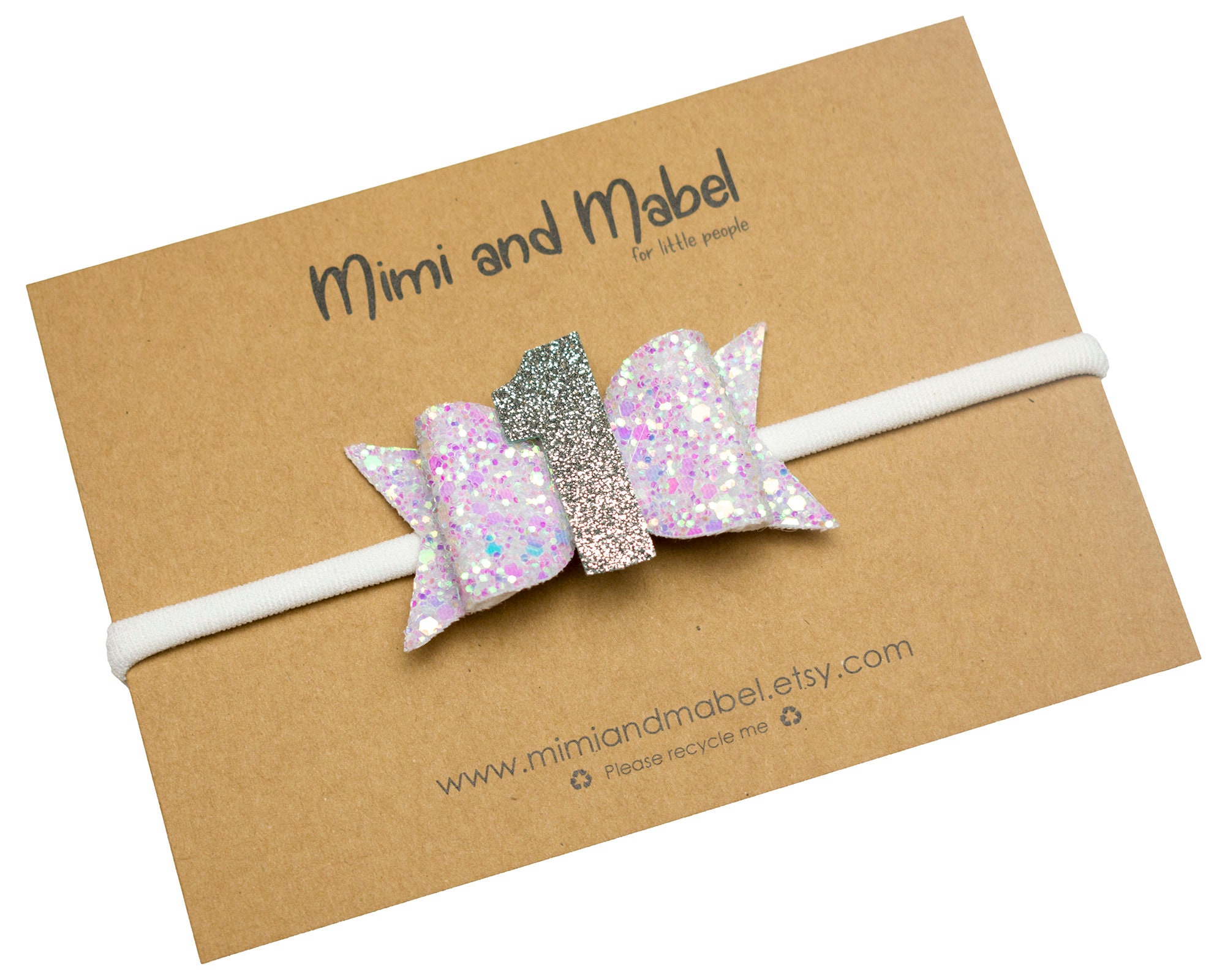 1st birthday hair bow gift first birthday bow first birthday headband cake smash outfit girl Candyfloss Pink First birthday hair bow