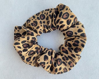 leopard print scrunchie