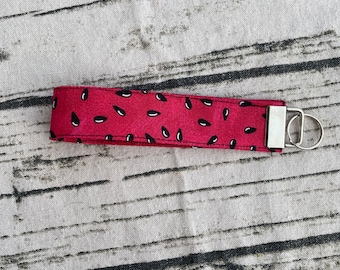 watermelon seed key fob wristlet