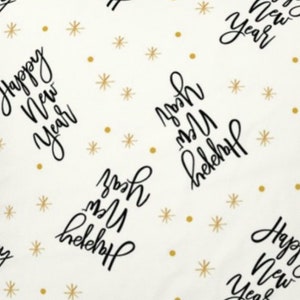 New Years Bandana - Happy New Year Bandana
