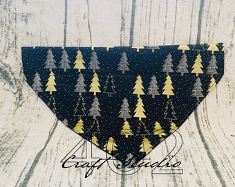 Christmas Tree dog bandana, Christmas dog bandana