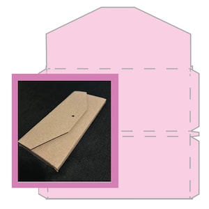Candy Bar Purse Template