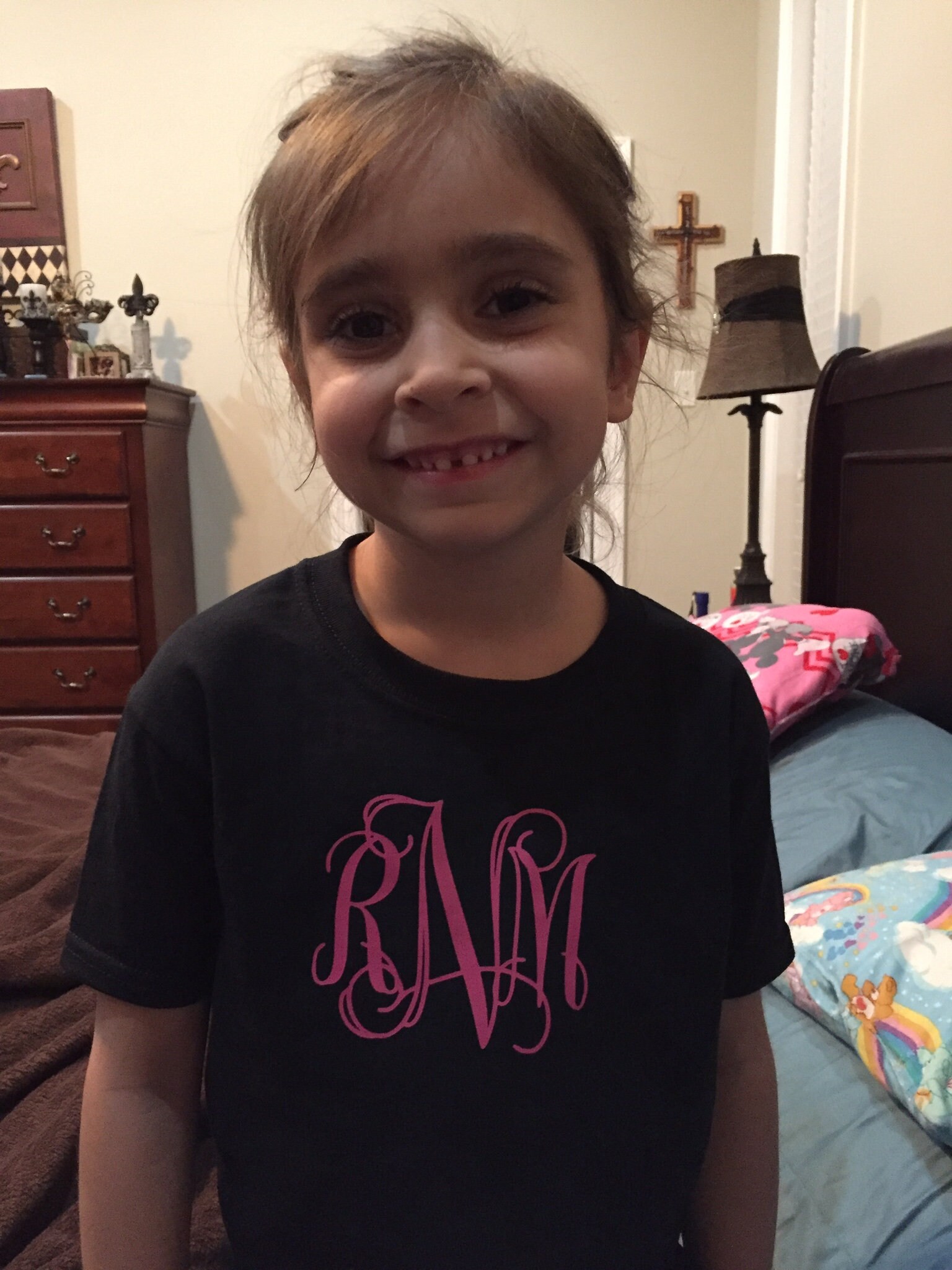 t shirt with initials