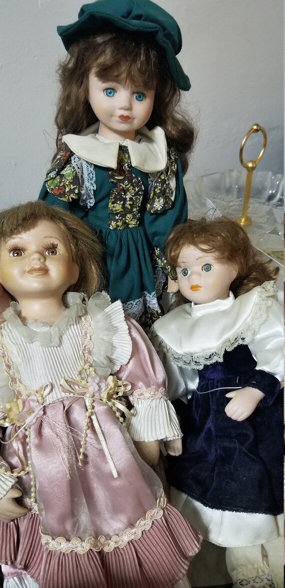Etsy porcelain dolls sale