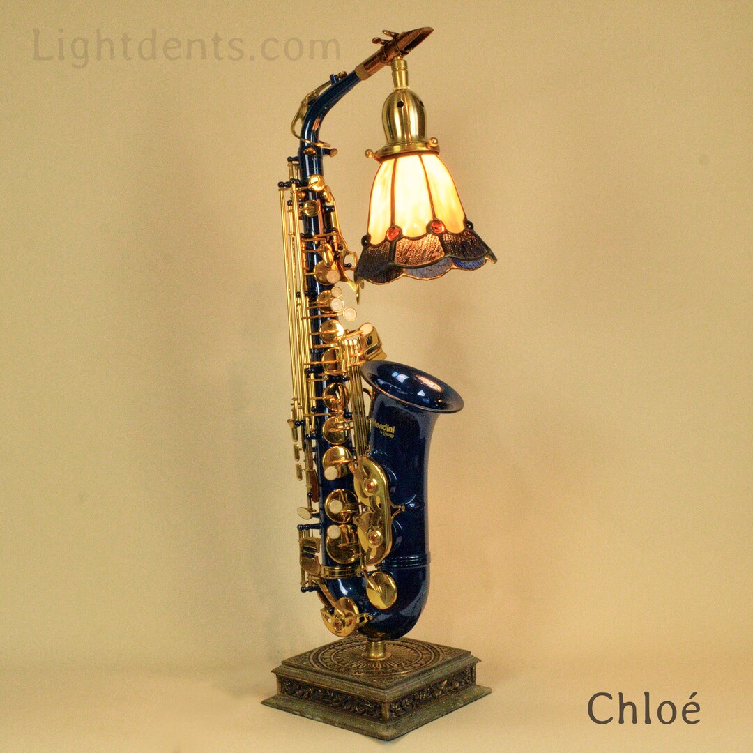 Blue Alto Saxophone Accent Light Etsy