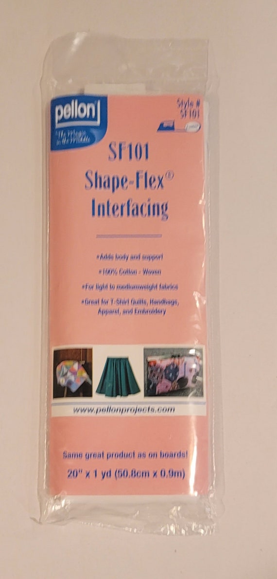 Shape Flex 101 Woven Fusible Interfacing Cotton 20in From Pellon/ Sf101/bag  Making 