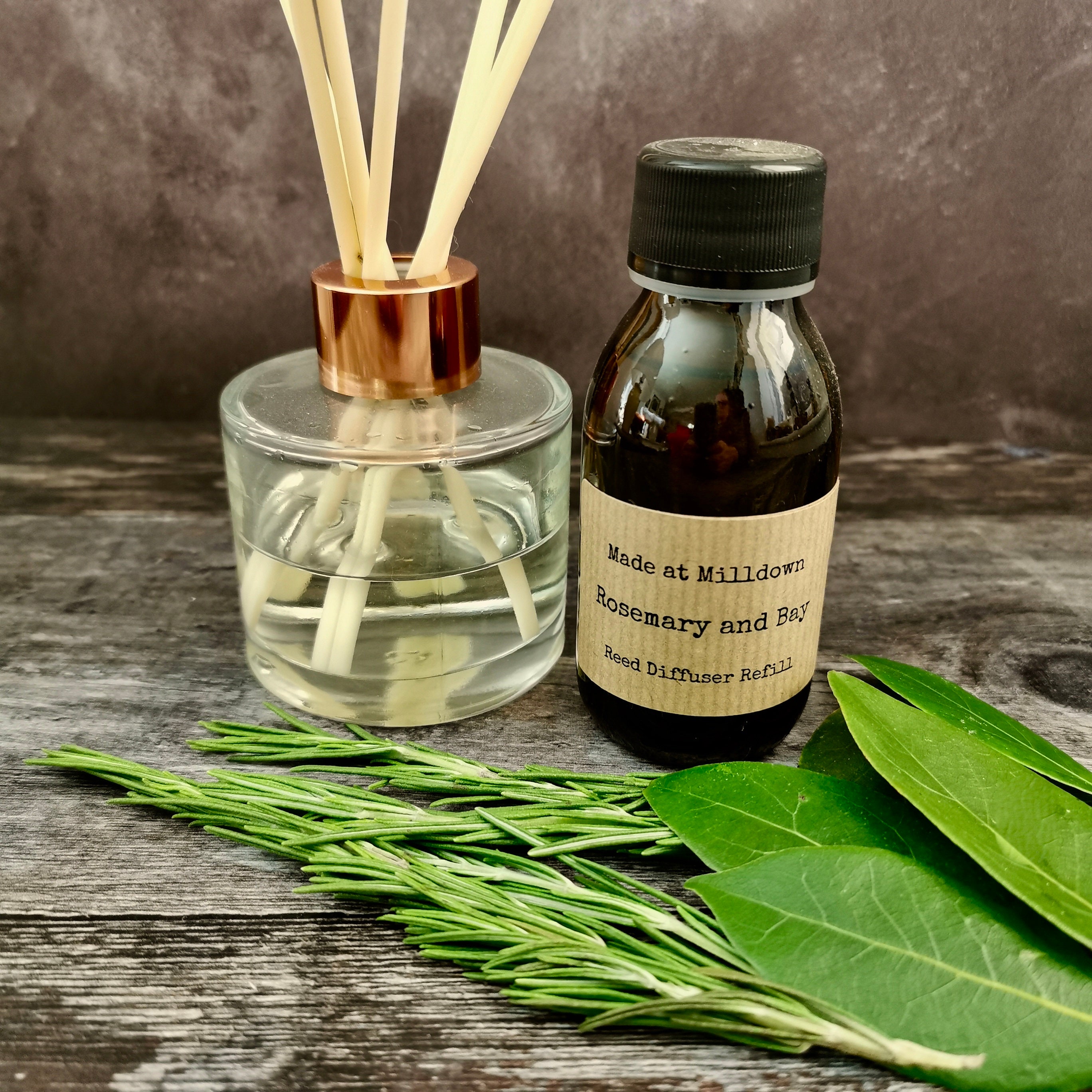Rosemary and Bay Reed Diffuser Refill Etsy